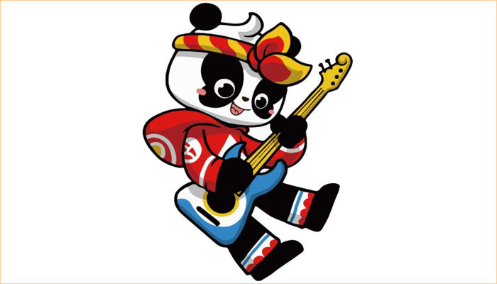 玩电吉他的摇滚大熊猫？！大熊猫官方国际形象出炉