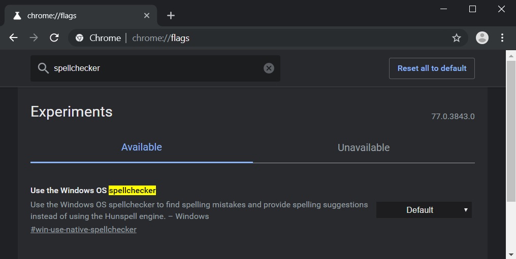 Chromium will introduce Windows spell check ingress edifyChrome 03