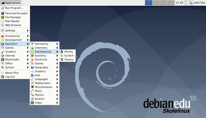 [图]适用于学校等教育机构的Debian Edu 10 “Buster”发布