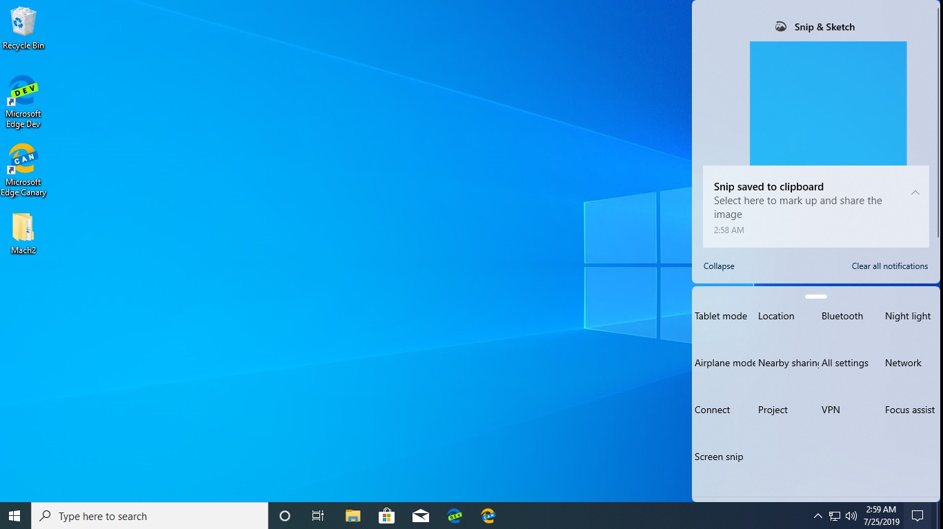 [图]Windows 10 Build 18947内部版还透露了全新的控制中心