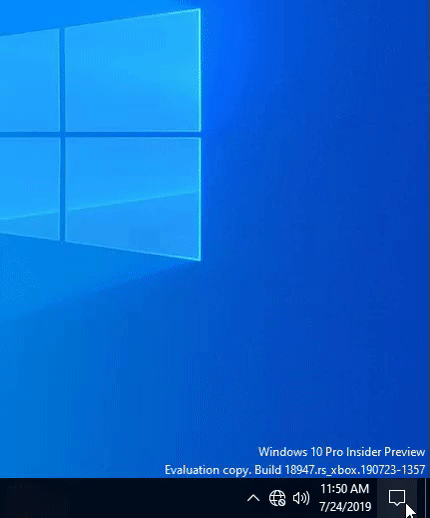 Windows 10 Build 18947 image 4