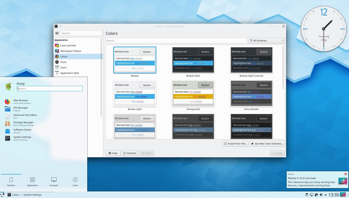KDE Plasma下一个LTS版本 5.18将于 2020年2月发布