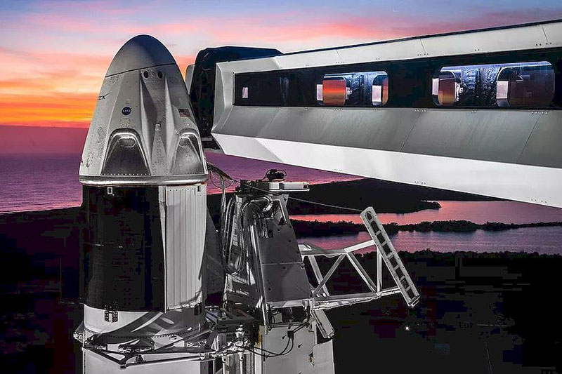 [图]NASA：SpaceX龙飞船应急中止系统不早于明年1月4日测试