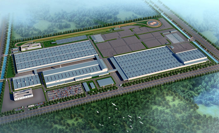 长城、宝马更进一步：光束汽车工厂正式打桩施工