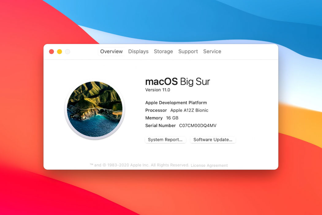 小细节结束20年篇章：macOS Big Sur 版本号升级到11