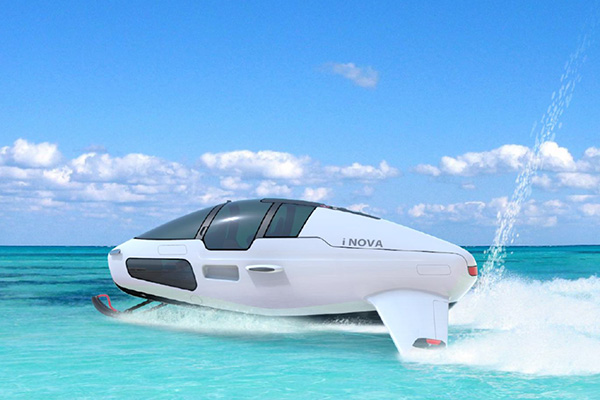 世界上首款可潜水的水翼艇：速度达43km/h，可下潜至水下50米